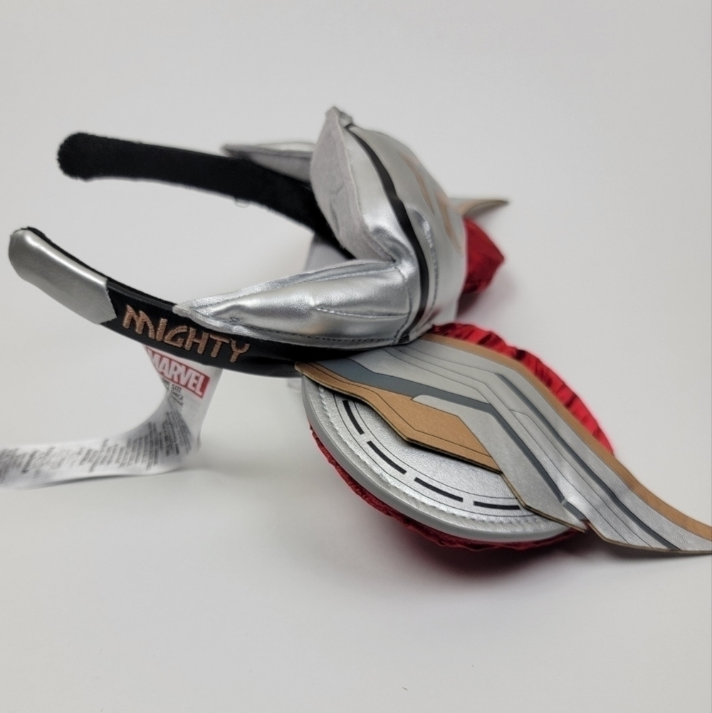 Disney Marvel Mickey Mighty Thor Ear Headband Love and Thunder - Picture 4 of 12